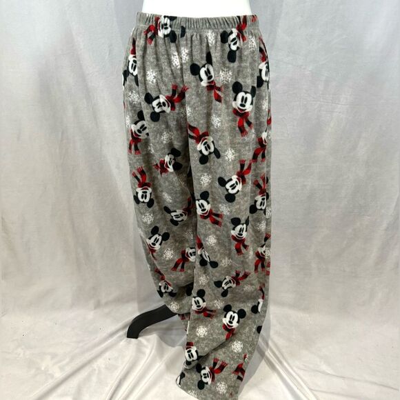 Disney Mickey Mouse fleece sleep pajama pants size medium NWOT - Picture 1 of 4